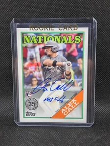 2023 Topps Alex Call Rookie RC Auto 1988 Insert Variant #88BA-AC - Picture 1 of 2