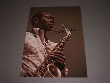 Seun Kuti  Think Africa signed autograph Autogramm 8x11 photo in person