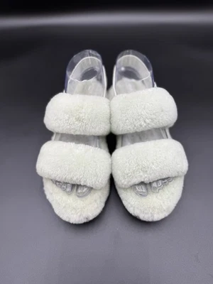 Size 5 Ugg Australia Fluff Yeah Slipper  Slide Sea Foam Green - Image 1 of 4