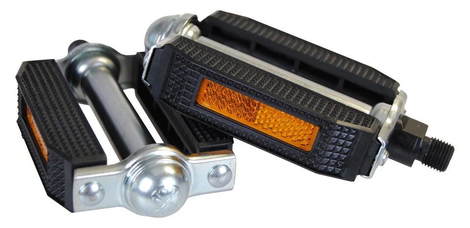 Pedais estilo vintage VP-363 clássico bloco de borracha bicicleta cruiser 1/2" - Imagem 1 de 1