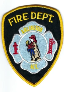 Arlington (Dutchess County) NY New York Fire Dept. patch - NEW! *Cheesecloth* - Picture 1 of 1