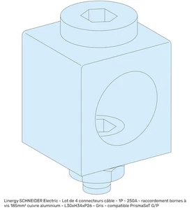 Schneider Electric LVS07052 - 4 Kabelverbinder 185mm² Linergy BS - 1P - 250A - Bild 1 von 1