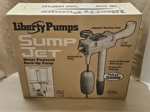 Pompa di riserva ad acqua Liberty Pumps Sumpjet - SJ10 nuova - Foto 1 di 5