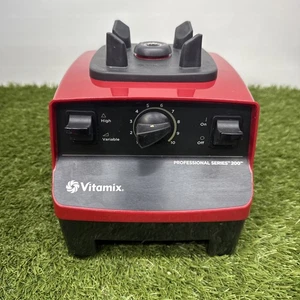 vitamix professional series 200 10 Speed Variable High Motor Unit Only Red Color - Bild 1 von 9
