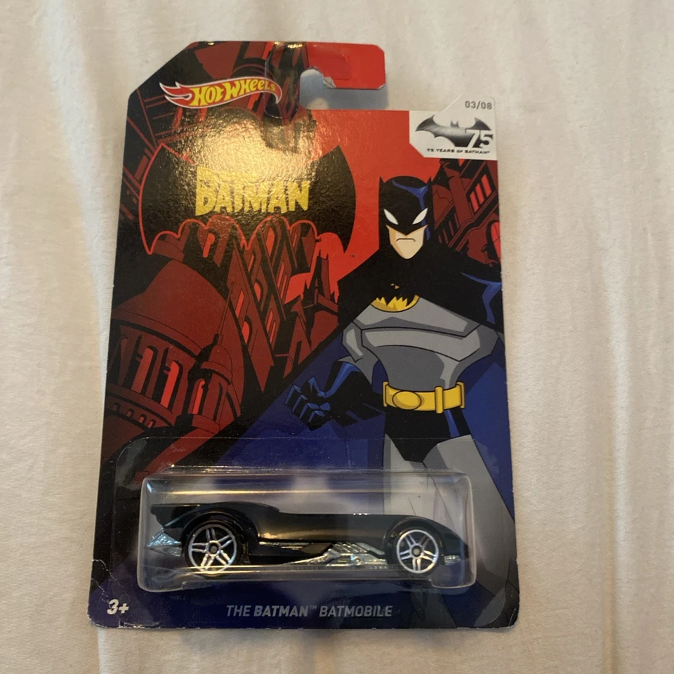 Hot Wheels El Batimóvil Batman 75 Años de Colección Batman 03/08 Diecast 2014 Foto 1 de 1