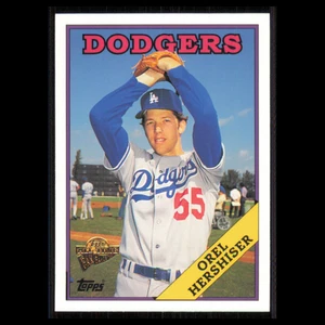 Carta Orel Hershiser #81 2004 Topps All-Time Fan Favorites Los Angeles Dodgers quasi nuova - Foto 1 di 3
