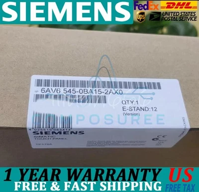 New Siemens 6AV6545-0AA15-2AX0 6AV6 545-0AA15-2AX0 SIMATIC Touch Panel - Image 1 of 2