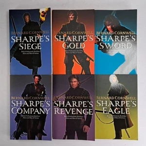 6 Bücher Bernard Cornwell: Sharpe, 6 Bände, Harper, englischsprachig, Bundle - Bild 1 von 2