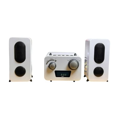 BigBen Stereo Kompaktanlage CD USB AUX FM Radio mit Lautsprechern#34 - Bild 1 von 4