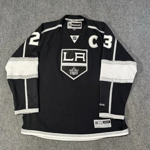 Reebok LA Kings Dustin Brown 23 Hockey Jersey XXL Men’s Black NHL Retro Sports - Picture 1 of 9
