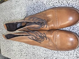 Stafford Brown Leather Boots Mens Size 10.5 Gently Used - Picture 1 of 4