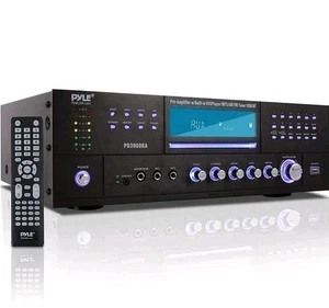 Wireless BT Streaming-Heimkino-Verstärker von Pyle - mit CD DVD-Player 3000 Watt - Bild 1 von 10
