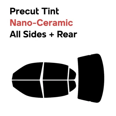 Película de ventana precortada automotriz nano tinte cerámico para Chevrolet Classic 2004-2005 Foto 1 de 4