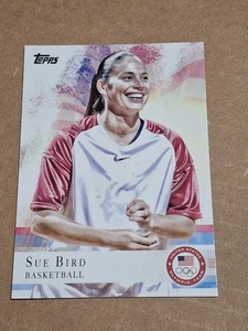 2012 SUE BIRD TOPPS TEAM USA WNBA OLYMPICS CARD #20 SEATTLE STORM UCONN HUSKIES - Picture 1 of 3