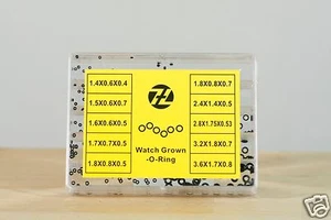 Generic Crown gasket o-ring assortment of 500pcs 1.4 to 3.6mm NEW - Picture 1 of 3