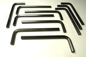 Llave Allen métrica 5x 10x 20x 30x 5 mm llaves hexagonales hexagonales hexagonales de 5 mm paquete de llaves a granel Reino Unido - Imagen 1 de 2