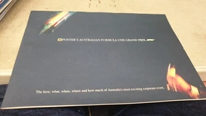 1991 ADELAIDE F1 GRAND PRIX Original Corporate Sales Brochure RARE - Picture 1 of 7