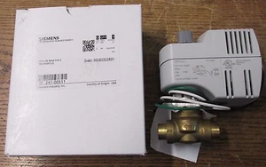 NEW NOS Siemens 241-00511 2 Way Zone Valve Electric Actuator 1/2" Inch 2W 120V - Picture 1 of 9