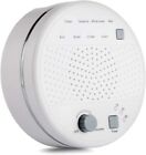 Portable White Noise Sleep Machine 8 Natural Soothing Sounds Therapy Timer Baby