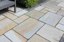 Indian Sandstone York Grey 22mm Patio Pack Garden Paving 20.1m2 inc. delivery