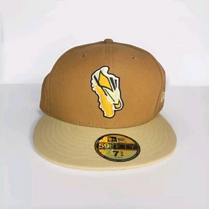 GSA 16 Golden Spike Khaki NEW ERA 59FIFTY ON FIELD Alternate Fitted Hat 7 3/4 - Picture 1 of 6
