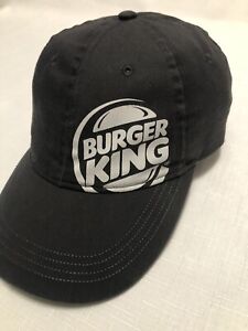 Burger King Employee Adjustable Baseball Cap Hat