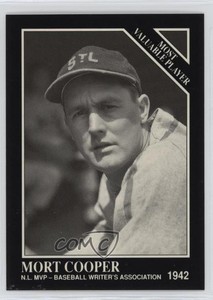 1991 The Sporting News Conlon Collection Most Valuable Player Mort Cooper #301