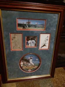 Ted Williams Autographed  Framed Photo with plate - Picture 1 of 12