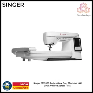 Singer EM9305 Embroidery Only Machine *AU STOCK*Free Express Post* - Picture 1 of 1