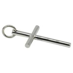 Feiner Anhänger Kreuz aus 925er Silber - Bild 1 von 2