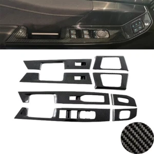 For 2021-2023 Ford F150 Window Lift Panel Switch Cover Trim Carbon Fiber Print - Picture 1 of 1