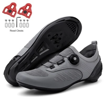 Zapatillas planas de ciclismo MTB para hombre transpirables para carretera con tacos SPD  Foto 1 de 4