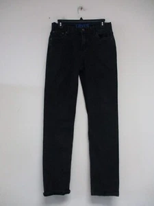 Levis 502 Jeans Boy's Size 18 Black Straight Fit Denim Stretch 28x29 - Picture 1 of 10