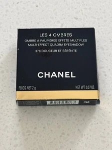 Chanel LES 4 OMBRES Multi-Effect Quadra Eyeshadow ~ 378 DOUCEUR ET SERENITE ~ - Picture 1 of 3