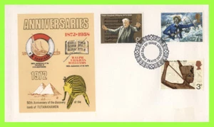 G.B. 1972 Anniversaries set on u/a Thames Gold First Day Cover, London EC - Picture 1 of 1