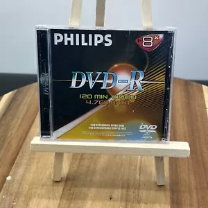 Philips DVD-R Blank Media (5 Disc's), 4.7GB - 120 minutes Free UK Shipping - Picture 1 of 4