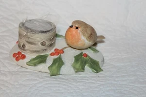 Marjolein Bastin Robin Tea Light Holder Candle - Picture 1 of 3