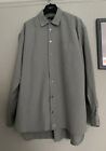 Ted Baker London Vintage Mens Long Sleeve Shirt Size Four L Green Check Gt Con