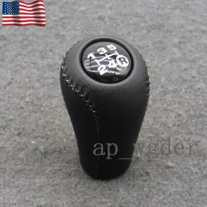 5-Speed Manual Leather Shift Knob Fits Toyota Lexus SC300 4Runner Pickup Supra - Picture 1 of 10
