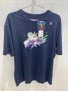 UNIQLO UT DANDADAN T-Shirts Navy Size M-4XL New with tags from Japan - Picture 1 of 4