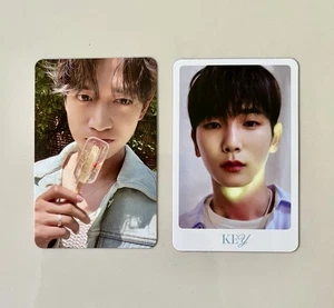 InStock MINHO+KEY Set Of 2p SHINee 15th Anniversary Official PhotoCards Kpop NEW - Picture 1 of 4