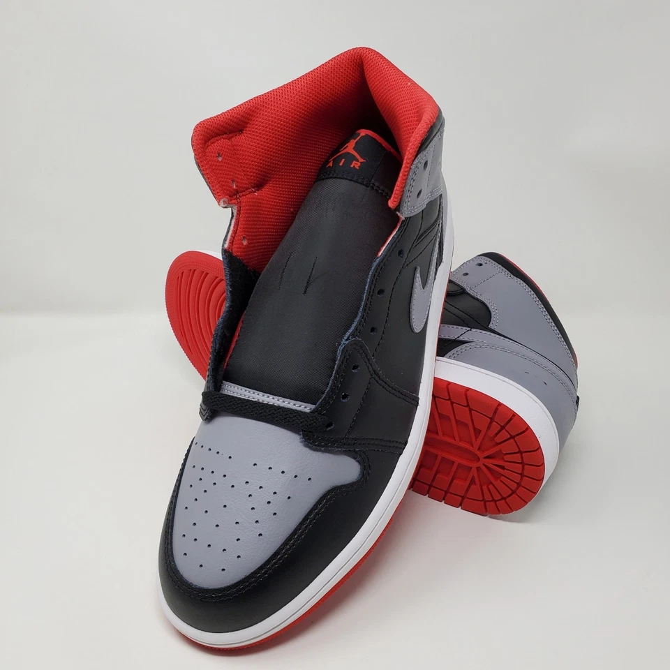 Air Jordan Air Jordan 1 Mid 'Bred Shadow' DQ8426-006 para hombre talla 10,5 Foto 1 de 4