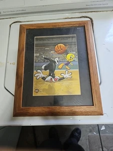 Looney Tunes "Twirling Tweety" Tweety Bird Basketball Lithographie LE /5000 - Bild 1 von 5