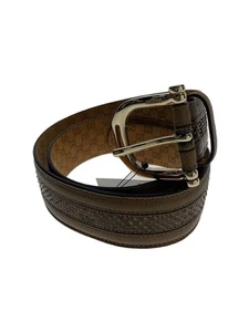 GUCCI Belt Leather BRW Men's 245885・1766・85・34 - Picture 1 of 5