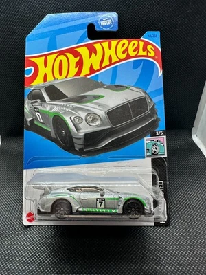 2021 Hot Wheels 2018 Lincoln Continental GT3 Silver #44 - Image 1 of 3
