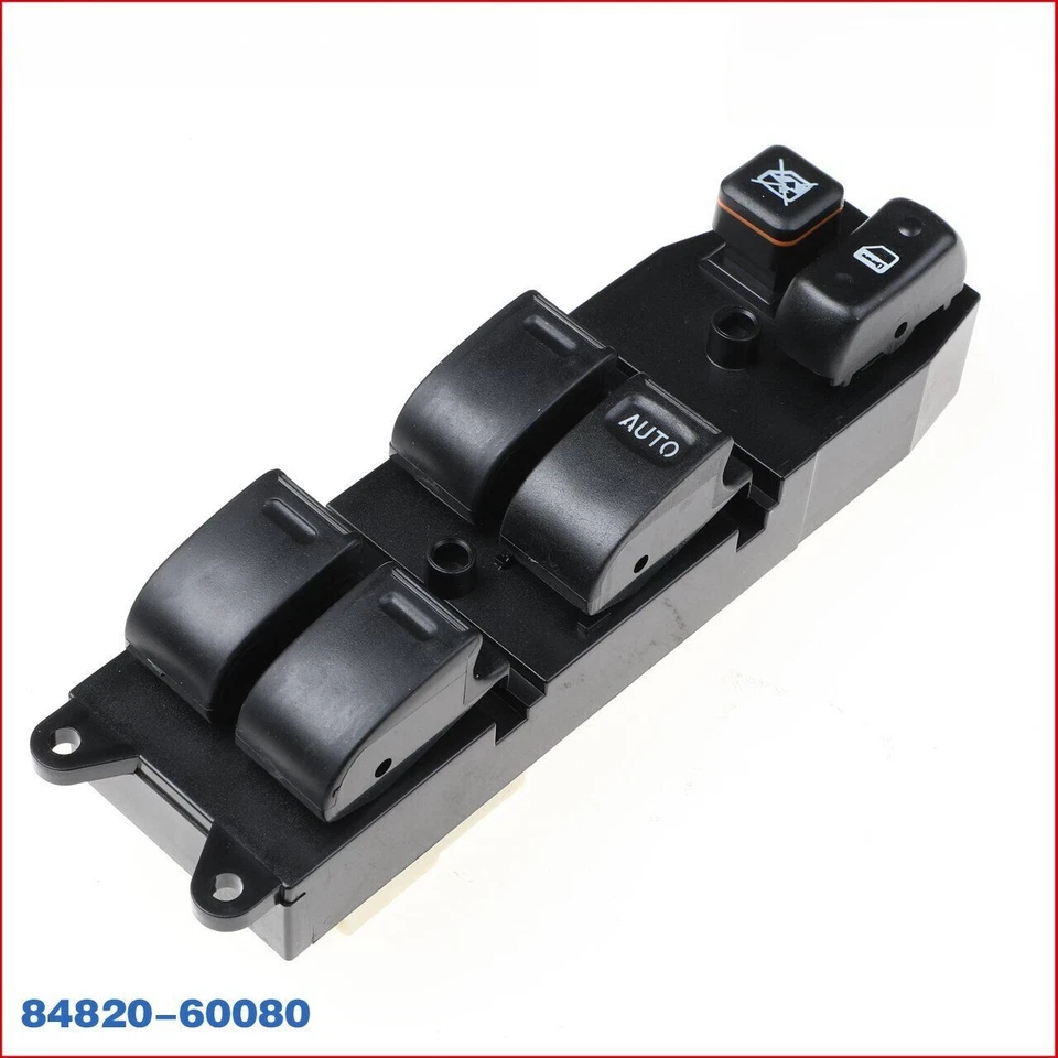 PARA TOYOTA HILUX PRADO NUEVO CONJUNTO INTERRUPTOR MAESTRO DERECHO REGULADOR VENTANA ELÉCTRICA Foto 1 de 4