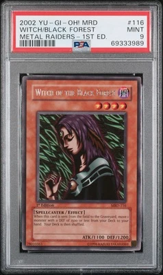 Witch/Black Forest 116 Metal Raiders-1st Ed. Yu-Gi-Oh! Mrd-Metal Raiders PSA 9 - Image 1 of 2