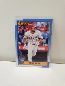 2025 Topps Series 1 - 1990 35th Anniversary Topps Baseball Mike Trout #T90-1 - Bild 1 von 2