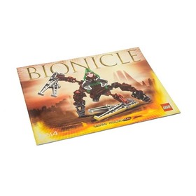 1x Lego Bionicle Building Instructions A5 for Set Vahki Nuurakh 8614