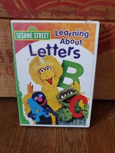 Sesame Street: Learning about Letters (DVD) VERY GOOD - Foto 1 di 3